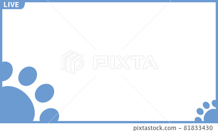 Thumbnail frame [Paw ball lower left free space] (6) 81833430