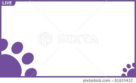 Thumbnail frame [Paw ball lower left free space] (8) 81833432