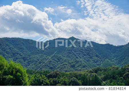 自然山和天空 自然山和天空 81834814