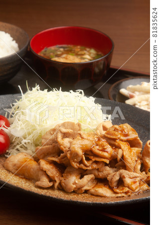 Pork grilled meat set meal Pork grilled meat set meal 81835624