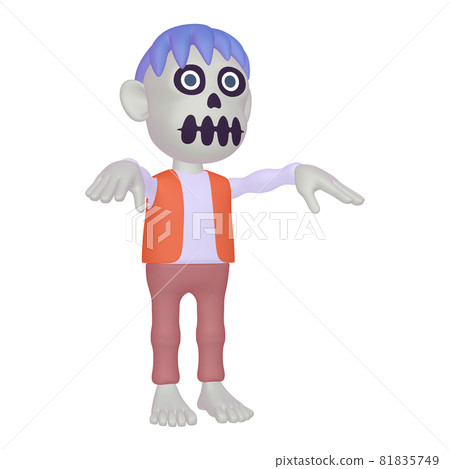 Halloween illustration material male zombie (1_2) Halloween illustration material male zombie (1_2) 81835749