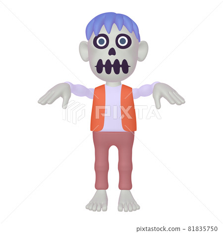 萬聖節插畫素材男殭屍(1_1) 萬聖節插畫素材男殭屍(1_1) 81835750