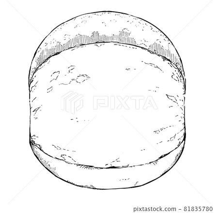 Maritozzo line drawing front note * Line drawing only. The white-painted version is sold separately. 81835780