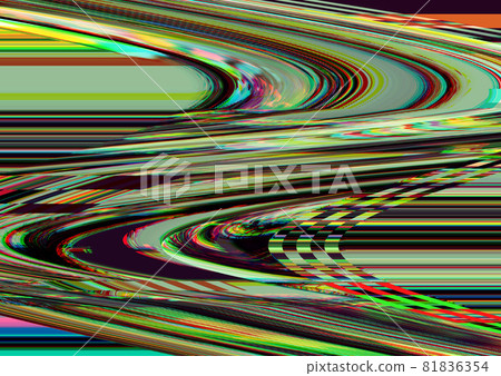 Glitch Psychedelic Background Old Tv Screen Error Digital Pixel