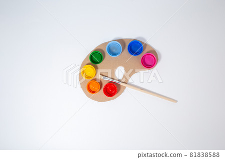 ideas for the recycling caps, tutorial, quick pallet for painting or kids playtime 81838588