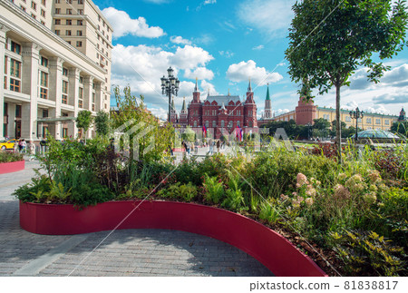 Small gardens of "Flower Jam" festival in different disstricts of Moscow as finishing of Covid-19 pandemia Small gardens of "Flower Jam" festival in different disstricts of Moscow as finishing of Covid-19 pandemia 81838817