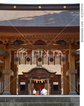 Setouchi Shimanami Kaido "Omishima / Oyamazumi Shrine" Shinto Gate Setouchi Shimanami Kaido "Omishima / Oyamazumi Shrine" Shinto Gate 81839545
