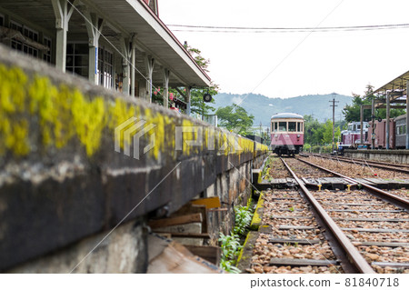 [Yanahara Fureai Mine Park] Kichigahara Station and Kiha 702 81840718