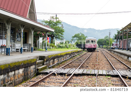 [Yanahara Fureai Mine Park] Kichigahara Station and Kiha 702 81840719