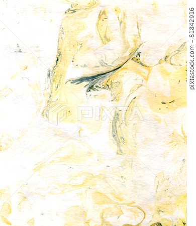 Subtle yellow and black marbling texture Subtle yellow and black marbling texture 81842916