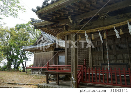 Takatenjin Castle Ruins, Kakegawa City, Shizuoka Prefecture Takaten Shrine 81843541