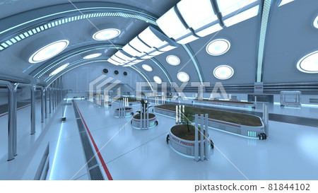  Futuristic building 81844102