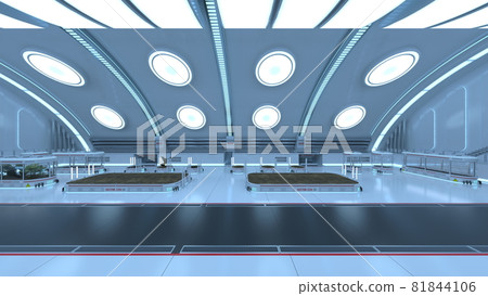  Futuristic building 81844106