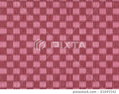 Pink Japanese paper, checkered tatami 81845542