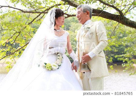 Senior Generation Marriage Photo Wedding ☆ Elderly Marriage Remarriage 81845765