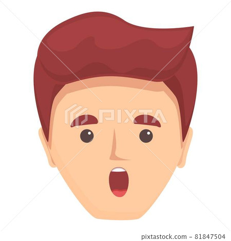 Cognitive articulation icon cartoon vector. Speech lip Cognitive articulation icon cartoon vector. Speech lip 81847504