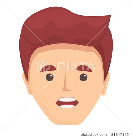Basic articulation icon cartoon vector. Tongue pronunciation Basic articulation icon cartoon vector. Tongue pronunciation 81847505