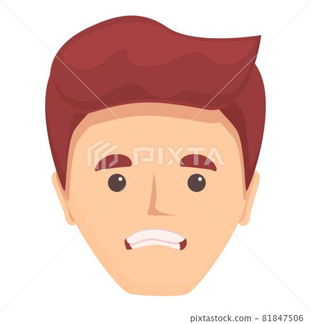 Motor articulation icon cartoon vector. Mouth speech Motor articulation icon cartoon vector. Mouth speech 81847506