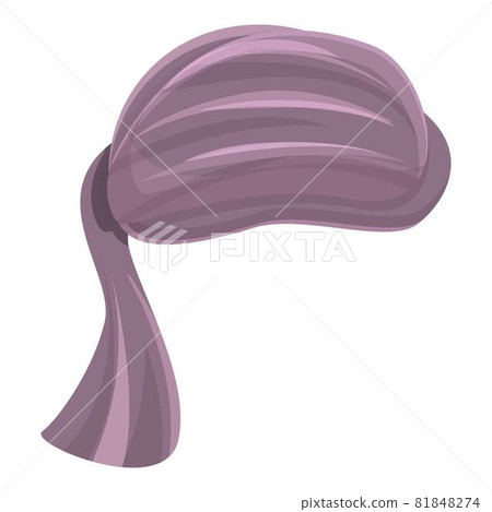 Chemo turban icon cartoon vector. Arab hat Chemo turban icon cartoon vector. Arab hat 81848274