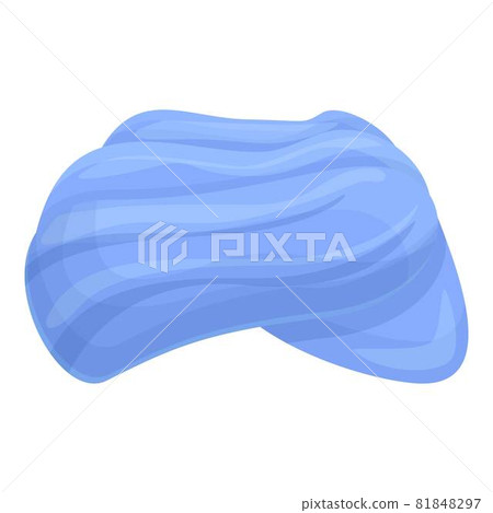 Male turban icon cartoon vector. Indian turban 81848297