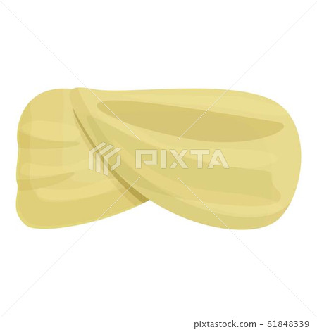 Headdress turban icon cartoon vector. Arab hat 81848339
