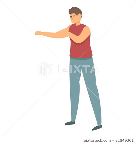 Test gamer icon cartoon vector. Development game 81849301