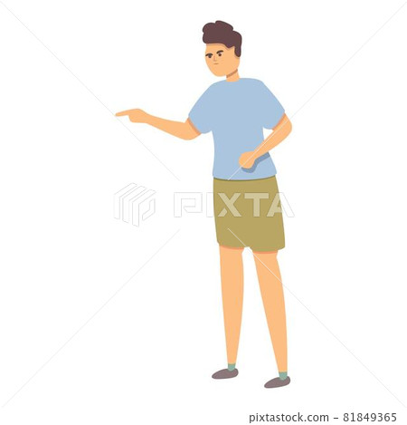 People discrimination icon cartoon vector. Social equality People discrimination icon cartoon vector. Social equality 81849365