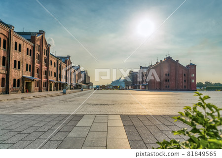 Yokohama Minato Mirai Cityscape Red Brick Warehouse Yokohama Minato Mirai Cityscape Red Brick Warehouse 81849565