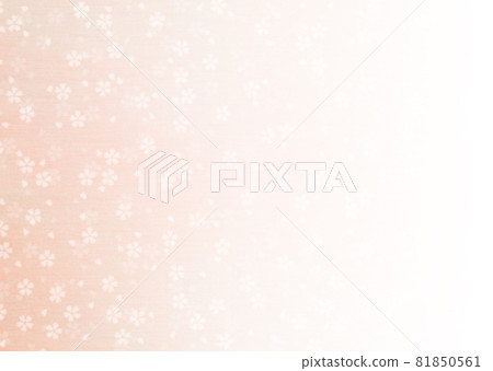 Sakura pattern pattern / orange on Japanese paper with horizontal fibers Gradation background material that fades from left to right Horizontal other colors available Sakura pattern pattern / orange on Japanese paper with horizontal fibers Gradation background material that fades from left to right Horizontal other colors available 81850561