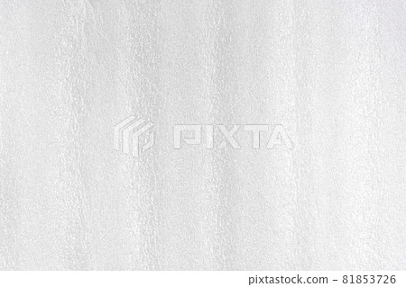 Foam white plastic texture. Styrofoam abstract grey surface with grain structure. 81853726