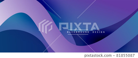 Abstract overlapping lines and circles geometric background with gradient colors Abstract overlapping lines and circles geometric background with gradient colors 81855087