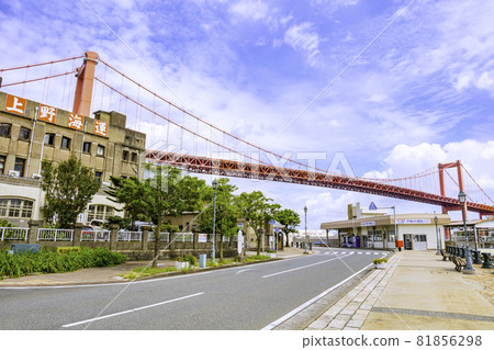 美麗的若門大橋(福岡縣北九州市) 美麗的若門大橋(福岡縣北九州市) 81856298