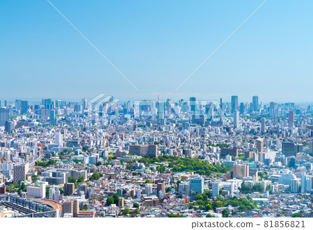 東京 春天 青花瓷天空 大城市 81856821