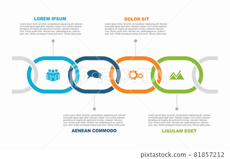 Infographic design template with place for your data. Vector illustration. Infographic design template with place for your data. Vector illustration. 81857212