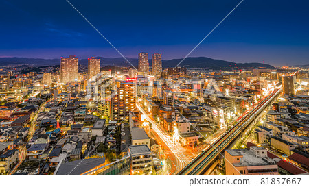 高槻市政府-北側夜景-[大阪市景] 81857667