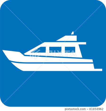 Cruiser pictogram 81858962