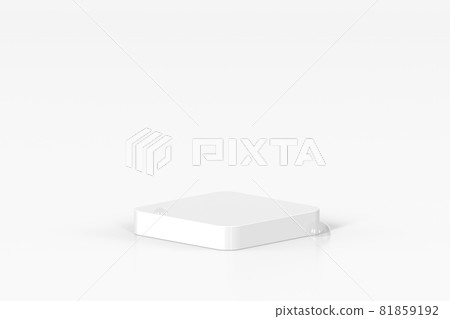 3d abstract background, polka dot space 81859192