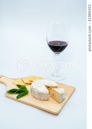 Camembert cheese and red wine Camembert cheese and red wine 81860301