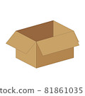 打開紙板的插圖 81861035