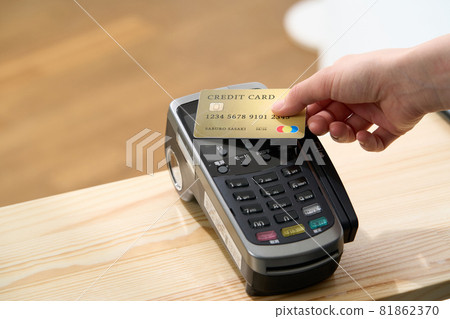 非接觸式支付圖片 81862370