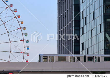 Odaiba's new traffic Yurikamome Odaiba's new traffic Yurikamome 81864677