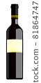 Bottle of wine 81864747