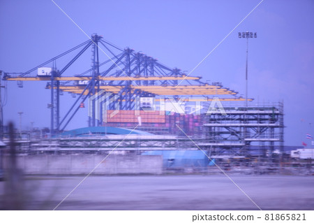 logistic network distribution on background and Logistics Industrial , Container ,transportation Industry or shipping business, Container Cargo shipment, truck delivery, airplane, import export logistic network distribution on background and Logistics Industrial , Container ,transportation Industry or shipping business, Container Cargo shipment, truck delivery, airplane, import export 81865821
