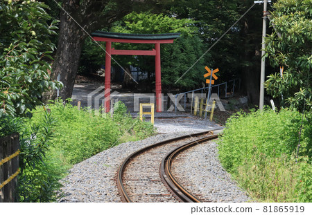 西濃鐵路貨運線和鳥居 西濃鐵路貨運線和鳥居 81865919