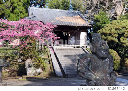 畑山神社 Nio 雕像和主神社 81867442