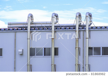 Factory Pipeline Chimney Gas exhaust treatment equipment manufacturing factory 81868982