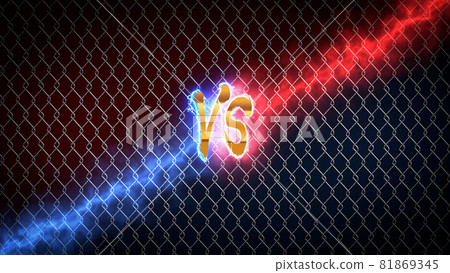 "VS" _ battle background 81869345