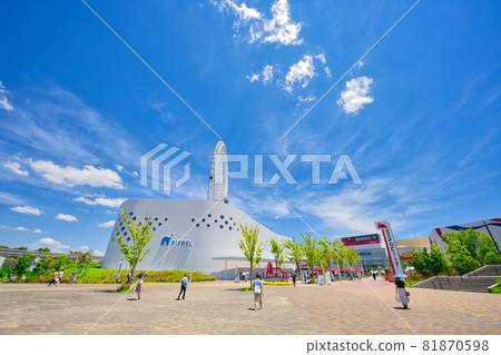[Osaka] July, Expo City in the blue sky 81870598