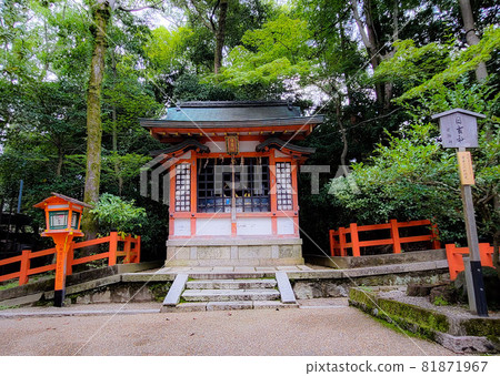 京都八坂神社內的“日吉社” 81871967