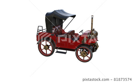 3d model of an old car rendered at different angles, isolated on a white background. 3D rendering, 3D illustration. 3d model of an old car rendered at different angles, isolated on a white background. 3D rendering, 3D illustration. 81873574